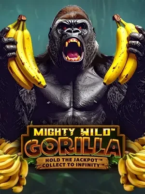 Slot Mighty Gorilla di Rocket Games con gorilla potente e jungle