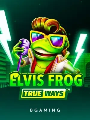 Slot Elvis Frog in True Ways di BGaming con rana rockstar Elvis